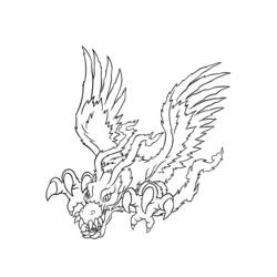 Dessin à colorier: Digimon (Dessins Animés) #51528 - Coloriages à Imprimer Gratuits