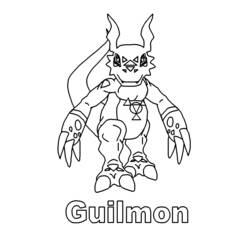 Dessin à colorier: Digimon (Dessins Animés) #51574 - Coloriages à Imprimer Gratuits