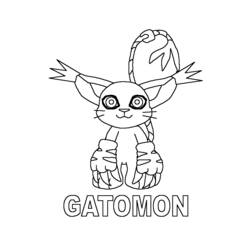 Dessin à colorier: Digimon (Dessins Animés) #51579 - Coloriages à Imprimer Gratuits