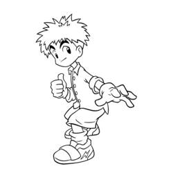 Dessin à colorier: Digimon (Dessins Animés) #51603 - Coloriages à Imprimer Gratuits