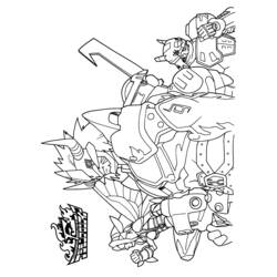 Dessin à colorier: Digimon (Dessins Animés) #51627 - Coloriages à Imprimer Gratuits