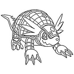 Dessin à colorier: Digimon (Dessins Animés) #51679 - Coloriages à Imprimer Gratuits