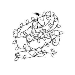 Dessin à colorier: Donald Duck (Dessins Animés) #30214 - Coloriages à Imprimer Gratuits