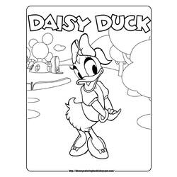 Dessin à colorier: Donald Duck (Dessins Animés) #30222 - Coloriages à Imprimer Gratuits