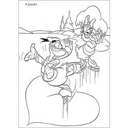 Dessin à colorier: Donald Duck (Dessins Animés) #30236 - Coloriages à Imprimer Gratuits