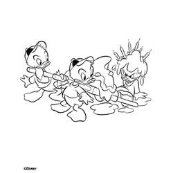 Dessin à colorier: Donald Duck (Dessins Animés) #30239 - Coloriages à Imprimer Gratuits