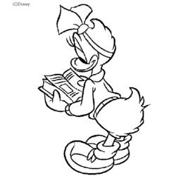 Dessin à colorier: Donald Duck (Dessins Animés) #30279 - Coloriages à Imprimer Gratuits