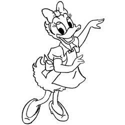 Dessin à colorier: Donald Duck (Dessins Animés) #30293 - Coloriages à Imprimer Gratuits