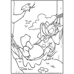 Dessin à colorier: Donald Duck (Dessins Animés) #30340 - Coloriages à Imprimer Gratuits