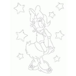 Dessin à colorier: Donald Duck (Dessins Animés) #30395 - Coloriages à Imprimer Gratuits