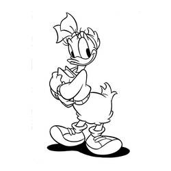 Dessin à colorier: Donald Duck (Dessins Animés) #30398 - Coloriages à imprimer
