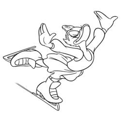 Dessin à colorier: Donald Duck (Dessins Animés) #30488 - Coloriages à Imprimer Gratuits