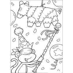 Dessin à colorier: Dora l'Exploratrice (Dessins Animés) #29751 - Coloriages à Imprimer Gratuits