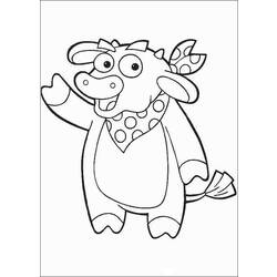 Dessin à colorier: Dora l'Exploratrice (Dessins Animés) #29758 - Coloriages à Imprimer Gratuits