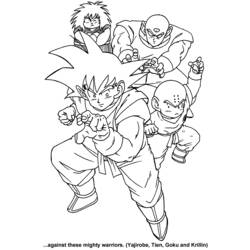 Dessin à colorier: Dragon Ball Z (Dessins Animés) #38485 - Coloriages à Imprimer Gratuits