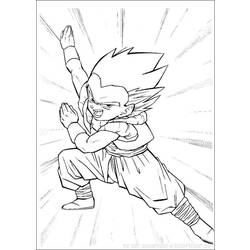 Dessin à colorier: Dragon Ball Z (Dessins Animés) #38495 - Coloriages à Imprimer Gratuits