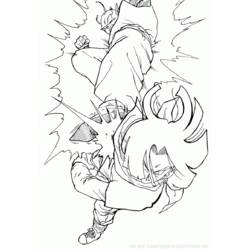 Dessin à colorier: Dragon Ball Z (Dessins Animés) #38510 - Coloriages à Imprimer Gratuits