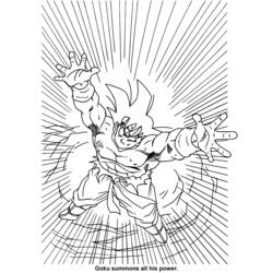 Dessin à colorier: Dragon Ball Z (Dessins Animés) #38597 - Coloriages à Imprimer Gratuits