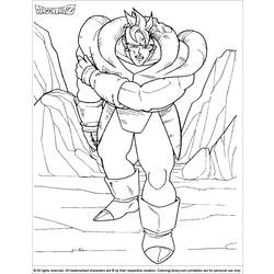 Dessin à colorier: Dragon Ball Z (Dessins Animés) #38687 - Coloriages à Imprimer Gratuits