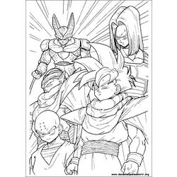 Dessin à colorier: Dragon Ball Z (Dessins Animés) #38695 - Coloriages à Imprimer Gratuits