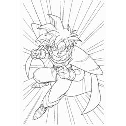 Dessin à colorier: Dragon Ball Z (Dessins Animés) #38703 - Coloriages à Imprimer Gratuits