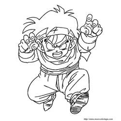 Dessin à colorier: Dragon Ball Z (Dessins Animés) #38764 - Coloriages à Imprimer Gratuits