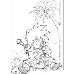 Dessin à colorier: Dragon Ball Z (Dessins Animés) #38772 - Coloriages à Imprimer Gratuits