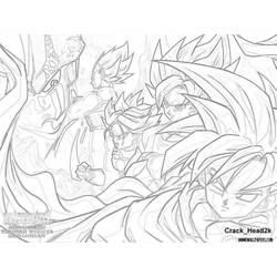 Dessin à colorier: Dragon Ball Z (Dessins Animés) #38826 - Coloriages à Imprimer Gratuits