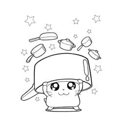 Dessin à colorier: Hamtaro (Dessins Animés) #39914 - Coloriages à Imprimer Gratuits