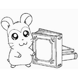 Dessin à colorier: Hamtaro (Dessins Animés) #40117 - Coloriages à Imprimer Gratuits