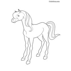 Dessin à colorier: Horseland (Dessins Animés) #53798 - Coloriages à Imprimer Gratuits