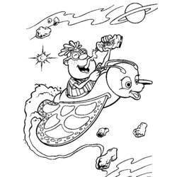 Dessin à colorier: Jimmy Neutron (Dessins Animés) #48915 - Coloriages à Imprimer Gratuits