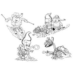 Dessin à colorier: Jimmy Neutron (Dessins Animés) #48940 - Coloriages à Imprimer Gratuits