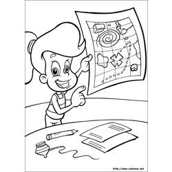 Dessin à colorier: Jimmy Neutron (Dessins Animés) #49055 - Coloriages à Imprimer Gratuits
