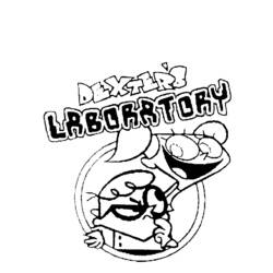 Dessin à colorier: Laboratoire de Dexter (Dessins Animés) #50703 - Coloriages à Imprimer Gratuits