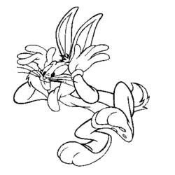 Dessin à colorier: Looney Tunes (Dessins Animés) #39141 - Coloriages à Imprimer