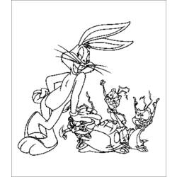 Dessin à colorier: Looney Tunes (Dessins Animés) #39178 - Coloriages à Imprimer Gratuits