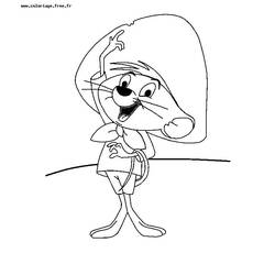 Dessin à colorier: Looney Tunes (Dessins Animés) #39198 - Coloriages à Imprimer Gratuits