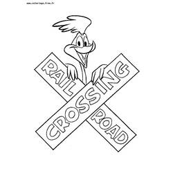 Dessin à colorier: Looney Tunes (Dessins Animés) #39246 - Coloriages à Imprimer Gratuits