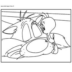 Dessin à colorier: Looney Tunes (Dessins Animés) #39302 - Coloriages à Imprimer Gratuits