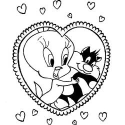 Dessin à colorier: Looney Tunes (Dessins Animés) #39319 - Coloriages à Imprimer Gratuits