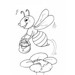 Dessin à colorier: Maya l'abeille (Dessins Animés) #28314 - Coloriages à imprimer