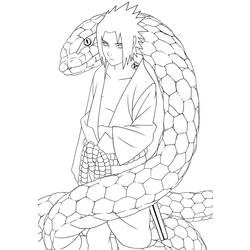 Dessin à colorier: Naruto (Dessins Animés) #38070 - Coloriages à Imprimer Gratuits