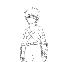 Dessin à colorier: Naruto (Dessins Animés) #38071 - Coloriages à Imprimer Gratuits