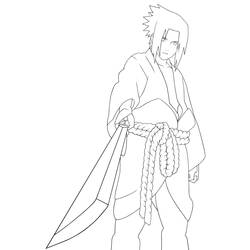 Dessin à colorier: Naruto (Dessins Animés) #38078 - Coloriages à Imprimer Gratuits