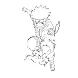 Dessin à colorier: Naruto (Dessins Animés) #38083 - Coloriages à Imprimer Gratuits
