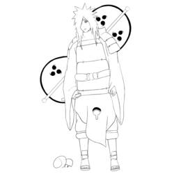 Dessin à colorier: Naruto (Dessins Animés) #38105 - Coloriages à Imprimer Gratuits