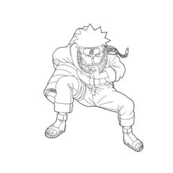 Dessin à colorier: Naruto (Dessins Animés) #38107 - Coloriages à Imprimer Gratuits