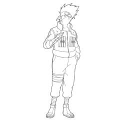 Dessin à colorier: Naruto (Dessins Animés) #38112 - Coloriages à Imprimer Gratuits