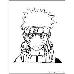Dessin à colorier: Naruto (Dessins Animés) #38152 - Coloriages à Imprimer Gratuits